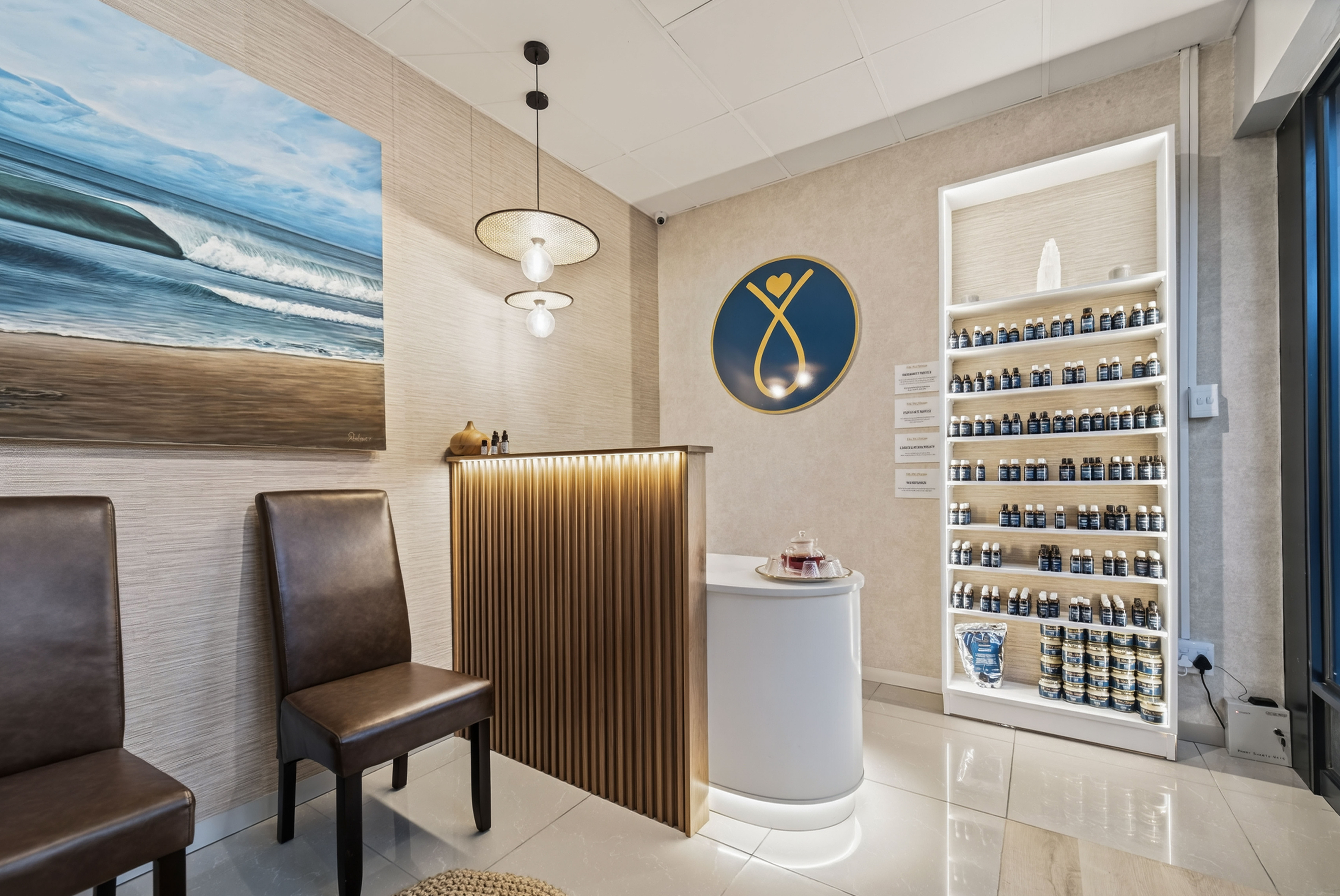 Reception counter